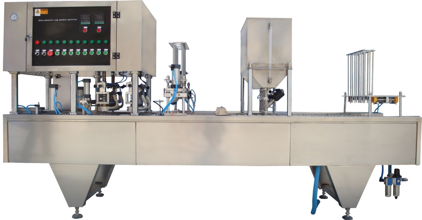 البلاستيك كأس ملء آلة