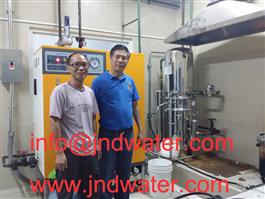 Shenzhen J & D agua potable instalar la máquina de agua destilada en Filipinas