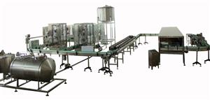 Glass Bottle Washing Filling Capping Machine