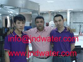 Shenzhen J&D Drinking Water install 8000-10000 bottled water line in Jordan